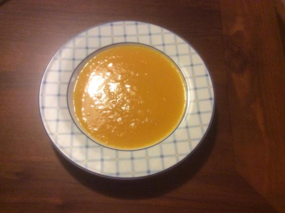 Vellutata di porri e zucca