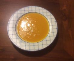 Vellutata di porri e zucca