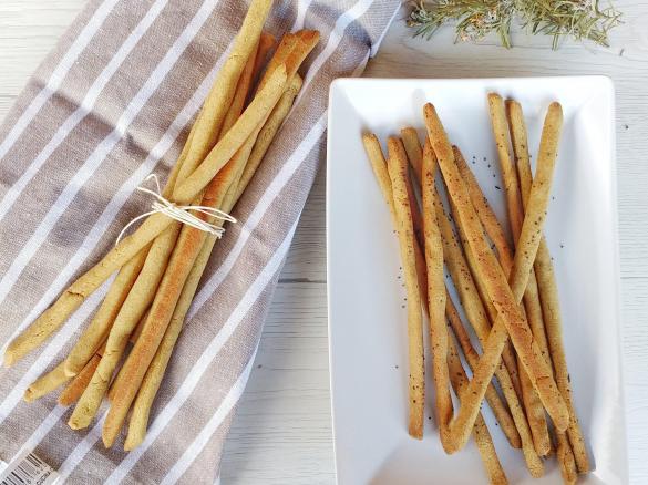 Grissini senza glutine con farina di quinoa
