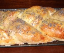 treccia di pan patate ripiena