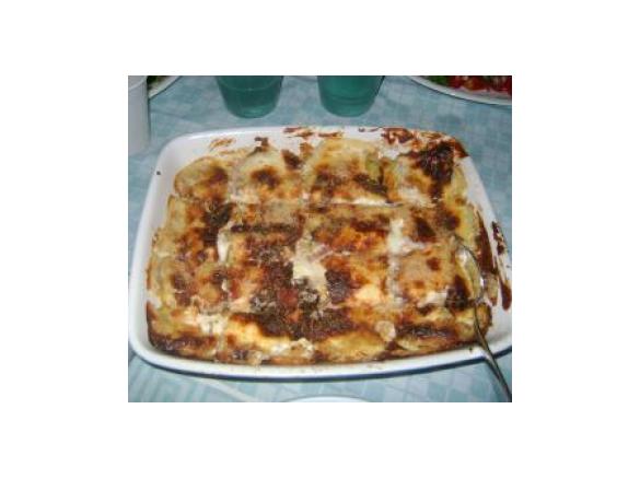 Parmigiana bianca di zucchine