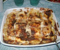 Parmigiana bianca di zucchine