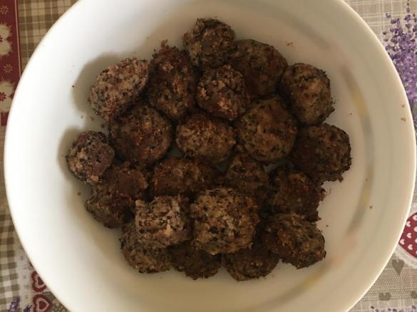 Polpettine di fagioli neri alle spezie miste-Contest legumi