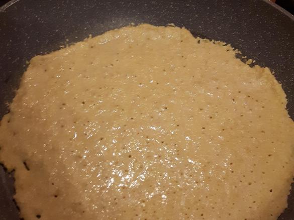 Crepes di farina di ceci