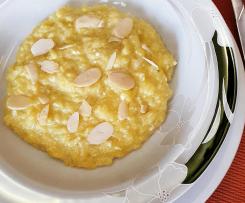 Risotto con ricotta e zafferano