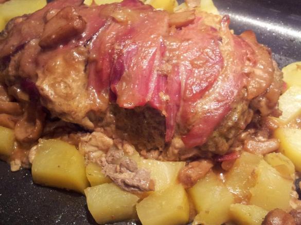 POLPETTONE SFIZIOSO CON PATATE