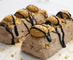 Semifreddo amaretto con cuore di Nutella