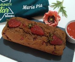 PLUMCAKE CON MOSCATO E CREMA ALLE FRAGOLE