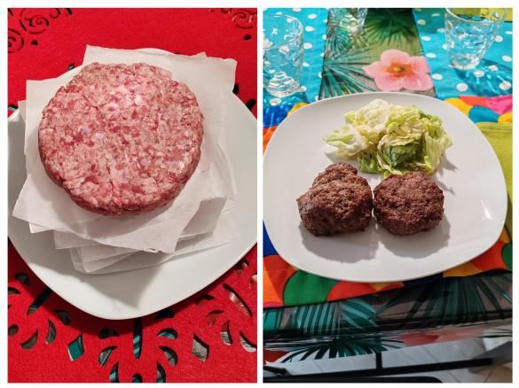 Hamburgher di manzo
