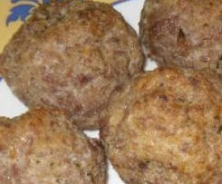 POLPETTE DI MELENZANE E CARNE