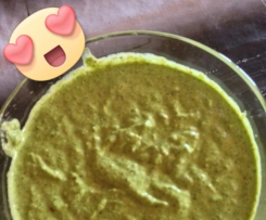 pesto di rucola con funghi, mandorle e/o noci