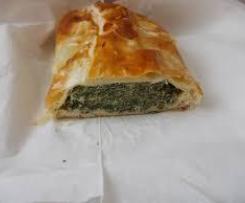 Strudel di spinaci