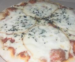 Pizza con provola senza lattosio