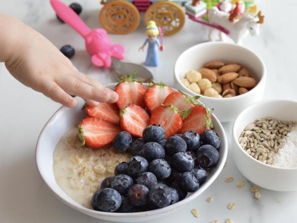 Porridge di avena alla mandorla