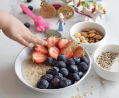 Porridge di avena alla mandorla