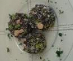 RISO VENERE,PROSCIUTTO e ASPARAGI