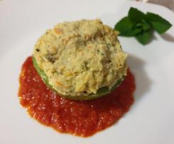 Zucchine tonde ripiene