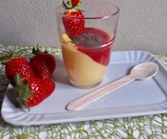 BUDINO AL MIELE RUM E SALSA ALLE FRAGOLE A MODO MIO CONTEST BUDINI