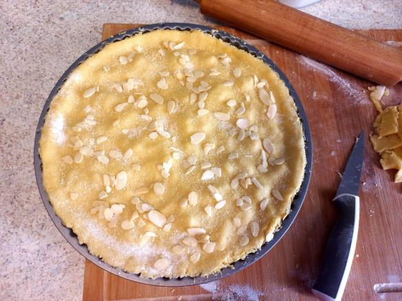 Crostata con crema Bimby e mele insaporite (TM6)