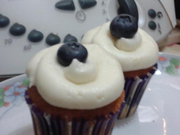 Cupcakes ai mirtilli
