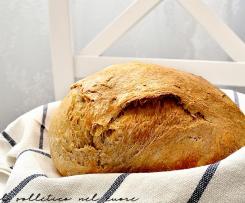 Pane casereccio con pasta di riporto