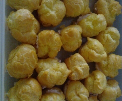 Bignè al prosciutto