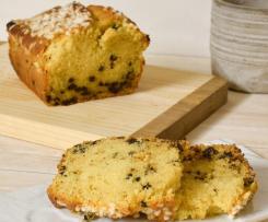 Plumcake panna e cioccolato