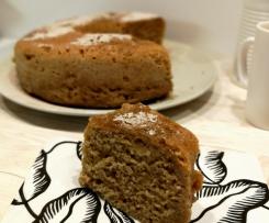 Ciambellone con farina integrale, banana e yogurt greco - cottura Varoma