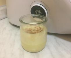 Budino alla curcuma e cannella