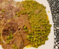 OSSIBUCHI CON PISELLI