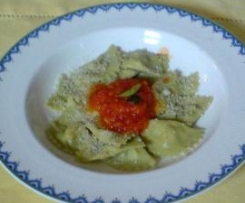 Ravioli al profumo di basilico