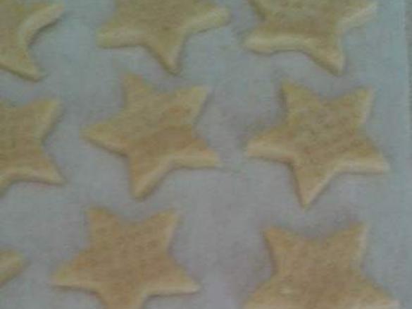 Stelle friabili al burro (biscotti)