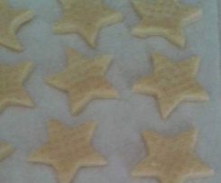 Stelle friabili al burro (biscotti)