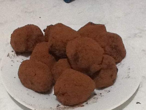 tartufini di fagioli azuki e cocco -buonissimi, light,vegan e senza glutine