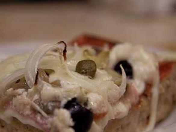 Pizza in teglia con impasto ai 5 cereali