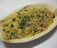 Cous cous con verdure e prosciutto