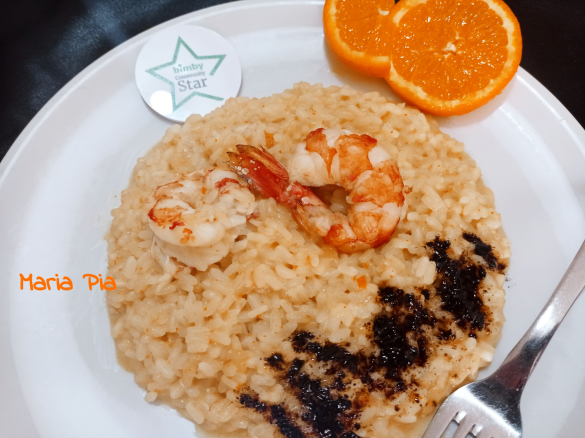 RISOTTO AL GRAND MARNIER E LIQUIRIZIA