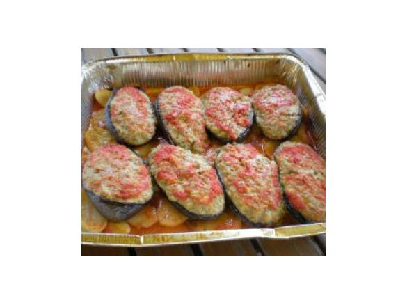 melanzane ripiene con patate
