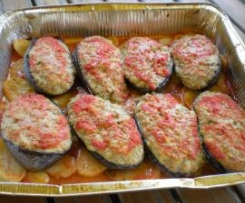 melanzane ripiene con patate