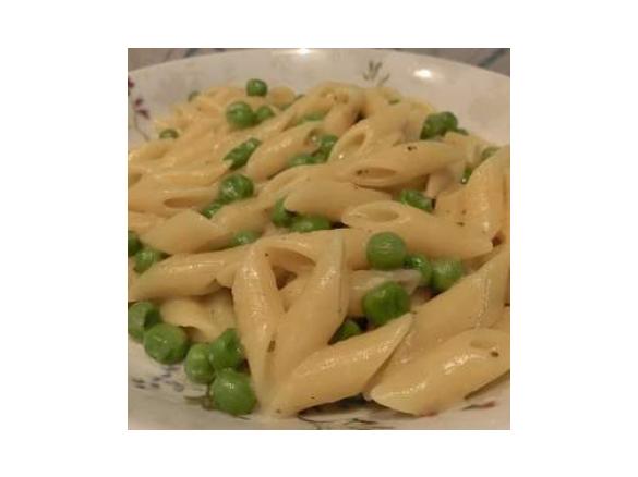 Pasta Risottata Zenzero, Piselli e Limone