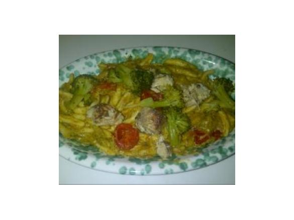 Trofie alla palamita toscana