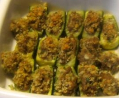 Barchette di zucchine