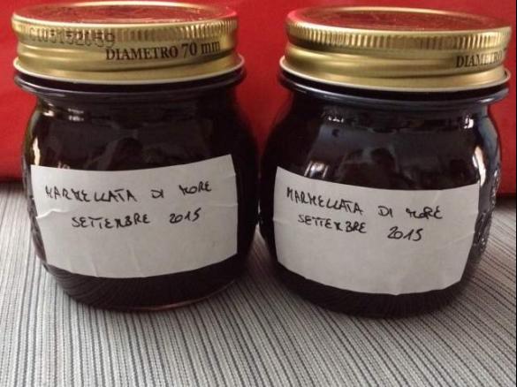 Marmellata di more light