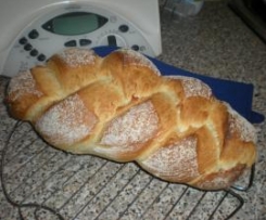 TRECCIA DI PANE ALL'OLIO D'OLIVA