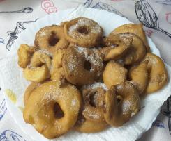 Fritelle di mele tonde