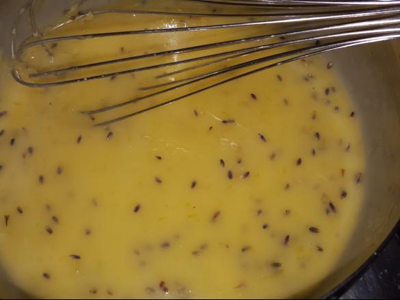Lemon curd aromatizzato alla lavanda