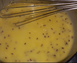 Lemon curd aromatizzato alla lavanda