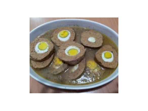 Polpettone Diet con Le Uova Sode - Bimby TM31