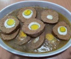 Polpettone Diet con Le Uova Sode - Bimby TM31