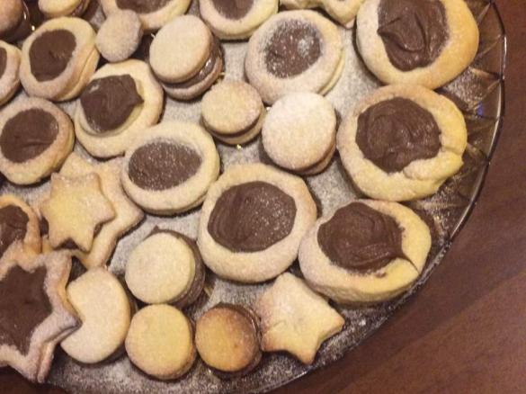 Biscotti con Nutella 